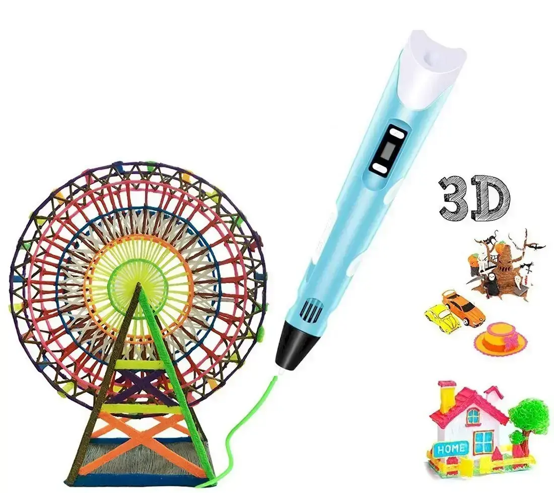 Fusion 3D Printing Pen Blue Photo 4
