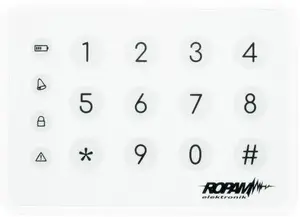Rose&Tulipani TK-4W Tactile Keyboard Control System