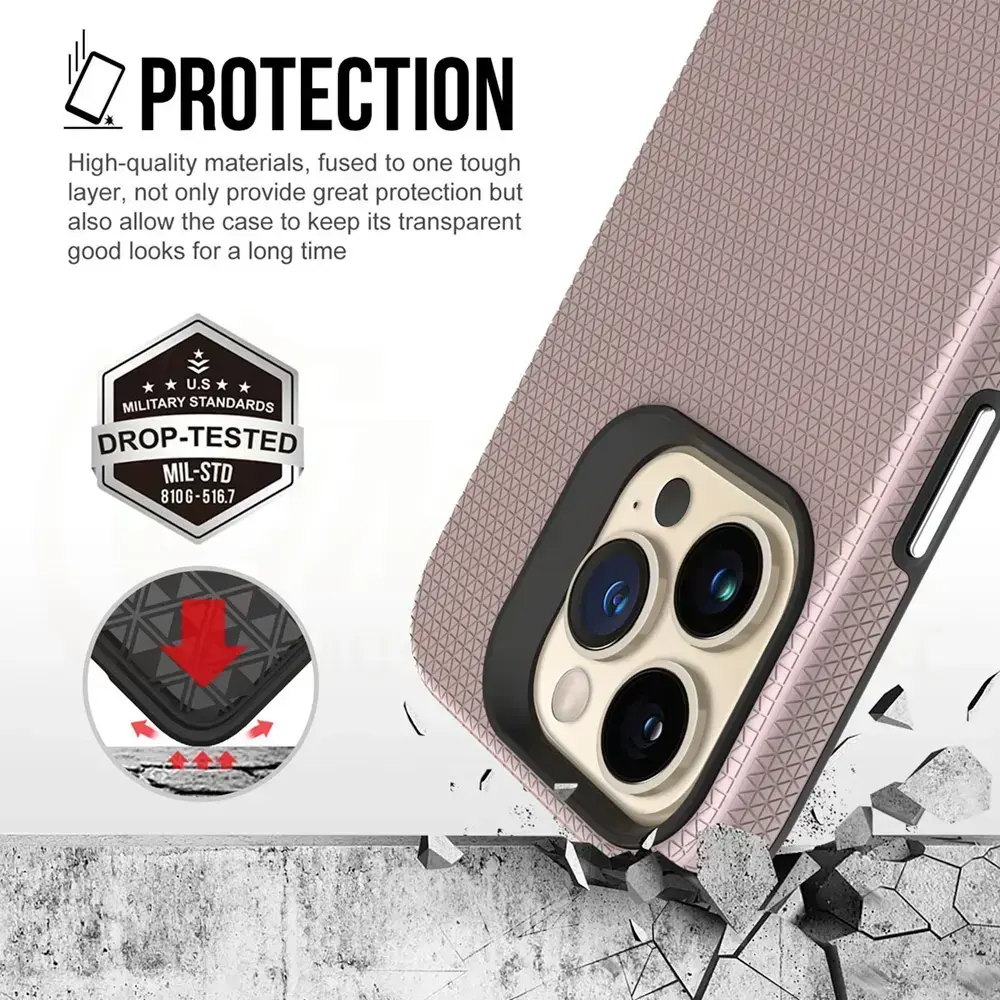 Чехол VMAX Triangle для iPhone 14 Розовый Photo 9