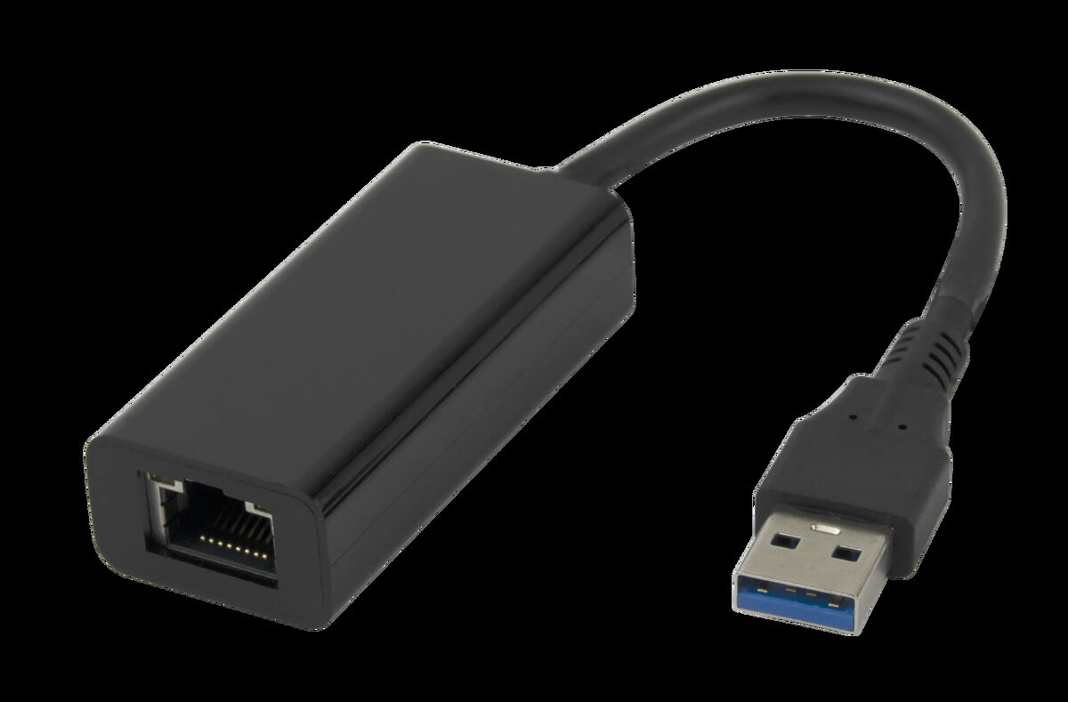 DELTACO USB3-GIGA-MAPT USB-A Gigabit tīkla adapteris