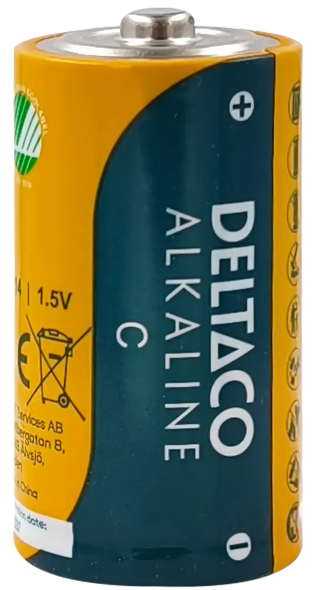 DELTACO C/LR14 Sārma baterija LR14-2B Photo 5