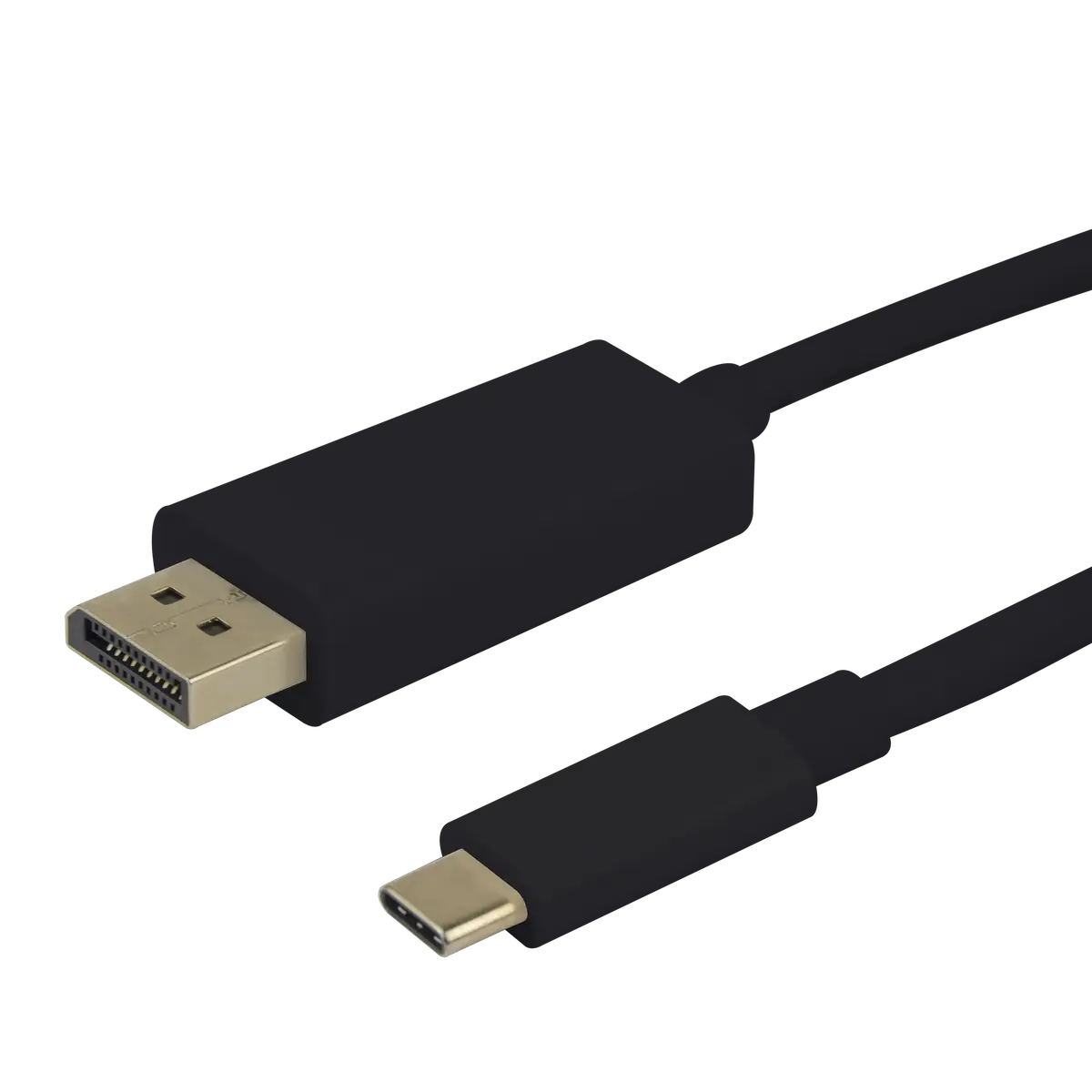DELTACO USBC-DP50 USB-C to DisplayPort Cable Photo 3