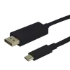 DELTACO USBC-DP50 USB-C to DisplayPort Cable Photo 3