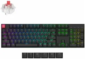 Bezstrāvas datora tastatūra Keychron K10 Version 2 melna
