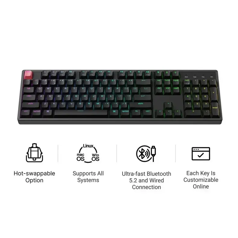Keychron K10 Version 2 Wireless Keyboard Photo 2