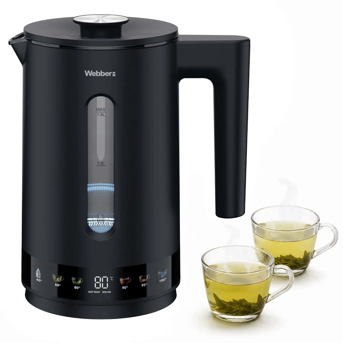 Elektriskā tējkanna Webber WK125 1.5L