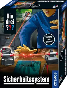 Kosmos Die drei ??? Sicherheitssystem Action/Adventure toy playset for children aged 8 to 99, battery operated with AAA