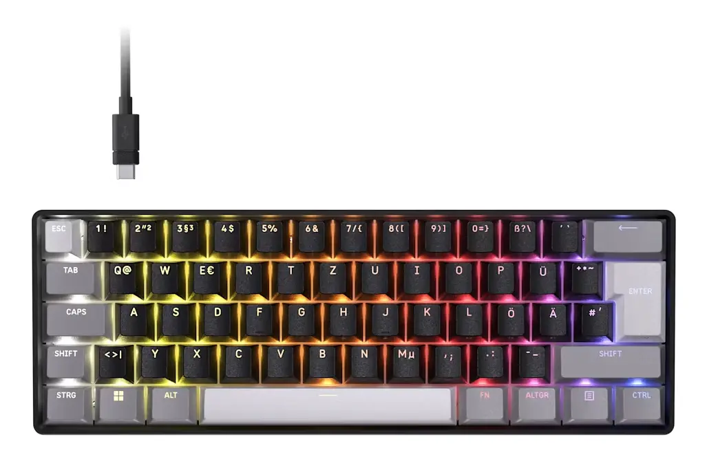 Geimeru klaviatūra CORSAIR CLIPPER PRO MINI