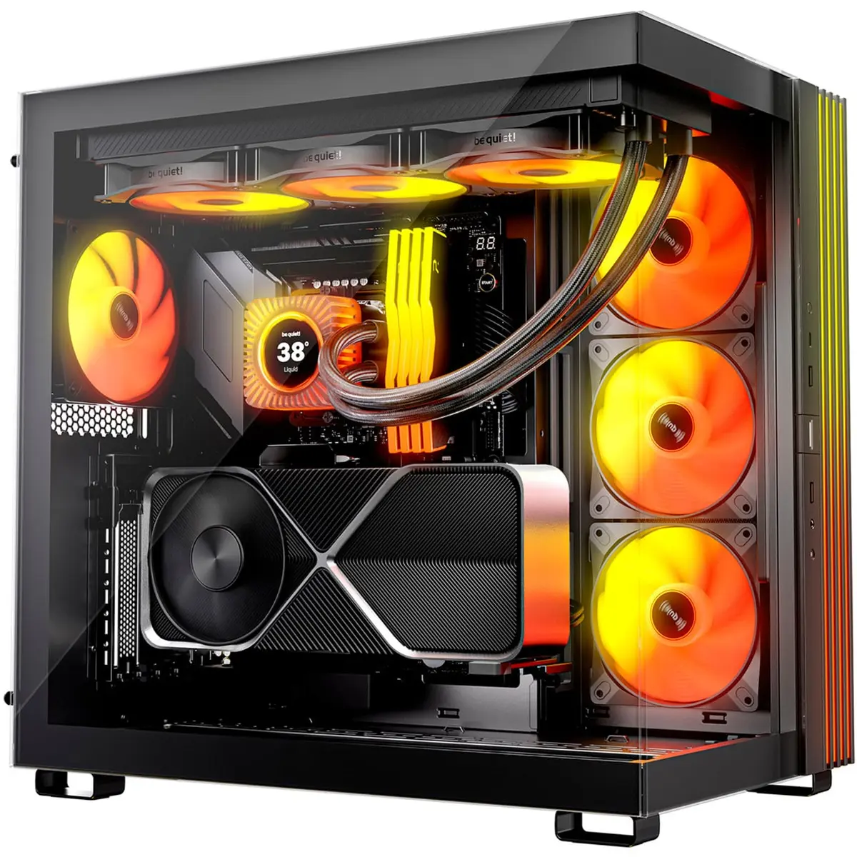 bequiet! Light Loop IO LCD 360mm Liquid CPU Cooler Photo 7
