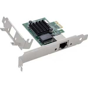 InLine 51127G Gigabit PCIe Network Card with Ethernet Interface and 1000 Mbit/s Data Transfer Rate