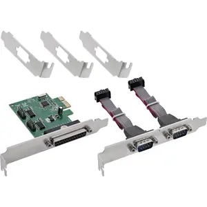 InLine 76619L Internal PCI Interface Card with 2x RS-232 and 1x Parallel IEEE 1284 Ports