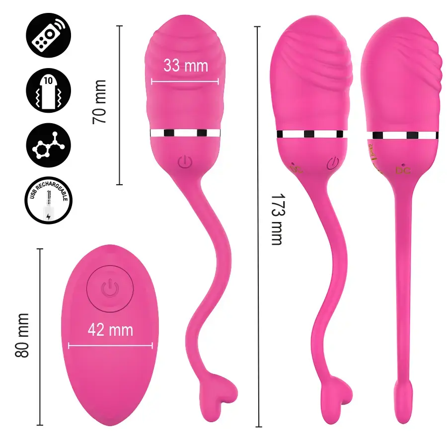 INTENSE Sookie Remote Control Vibrating Egg Pink Photo 4