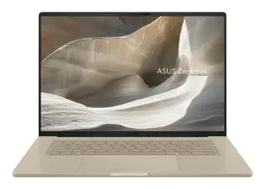 ASUS Zenbook A16 UX3607OA-SQ024X Snapdragon X2E-94-100 Portatīvais dators 16 collas 3K 48GB LPDDR5x 1TB SSD Windows 11 Pro Bēšs
