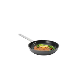 Electrolux E9HOEC24 Round Skillet Pan with Black Coating and 24 cm Diameter