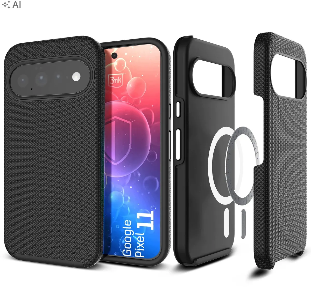 3MK Hardy Shockproof MagCase viedtālruņa vāciņš