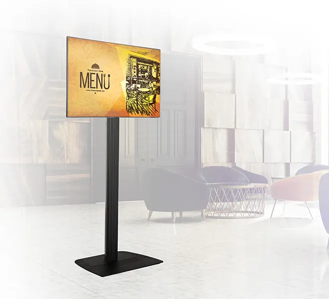 B-Tech BT8582/BB Universal Flat Screen Floor Stand Photo 3