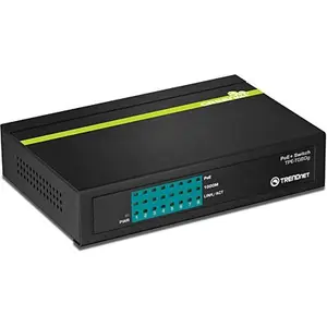 TRENDnet 8-Port Gigabit PoE+ Switch TPE-TG80G 123W Total Power Budget