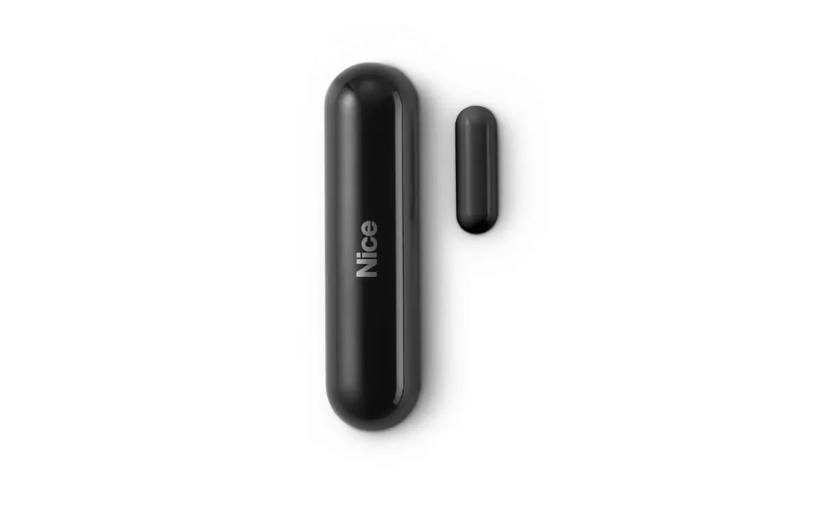 Fibaro NICE FGDW-002-3 EU Melns durvju