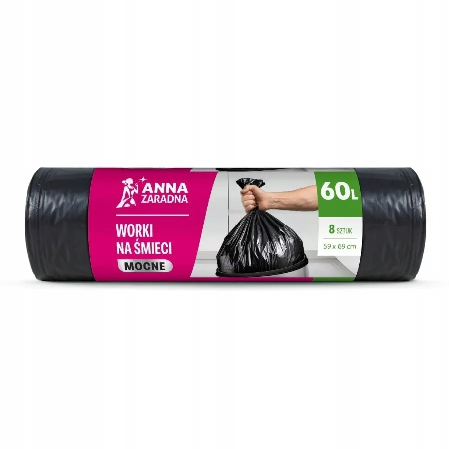 Izturīgi atkritumu maisi Anna Zaradna 60l