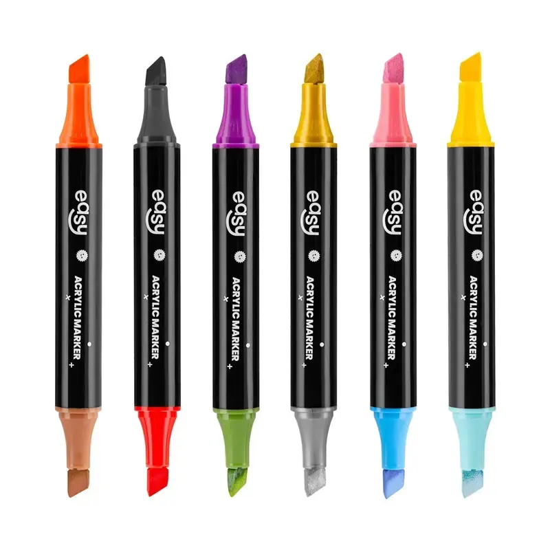 Acrylic Marker Set 6 pcs Easy 944948 Photo 3
