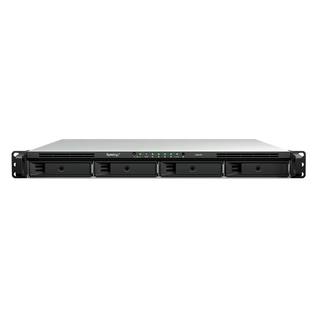 Synology RackStation RS826+ 4 nodalījumu statīva