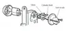 VALNES E701 13 CHROME cilindru komplekts Photo 2
