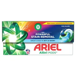 Ariel Color Washing Capsules, 30 pcs