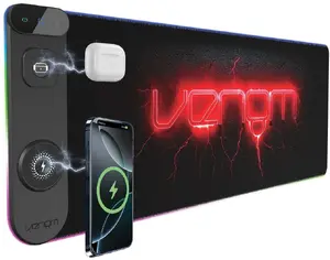 VENOM VS3607 Pro Charger LED Gaming Surface