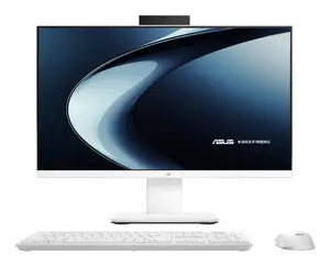 ASUS V400 AiO V440VA-WPC006X All-in-One PC with 23.8-inch Full HD Display, Intel Core 5 220H Processor, 16 GB DDR5 RAM, 512 GB SSD, Windows 11 Pro, and Wi-Fi 6E in White