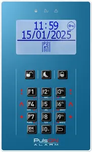 BCS PULSON FRONT LCD/C BLD Front Panel with LCD Display