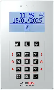 Панель управления охранной сигнализацией BCS PULSON FRONT LCD/C GRL
