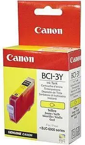 Canon BCI-3eY Yellow Inkjet Printer Cartridge