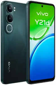 Смартфон Vivo Y21d 6.68" Dual SIM Android 15 4G Unisoc T7225 4 ГБ ОЗУ 128 ГБ ПЗУ Аккумулятор 6500 мАч Зеленый