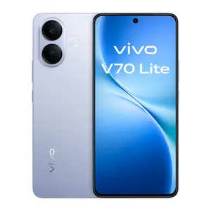 Смартфон Vivo V70 Lite 5G, Android 16.0, дисплей 6.77 дюйма 2392x1080, MediaTek Dimensity 7400 Turbo, 6 ГБ ОЗУ, 256 ГБ памяти, камера 50 МП, аккумулятор 6500 мАч, синий