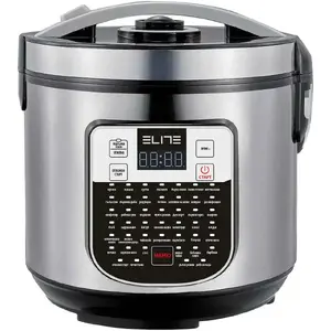 Мультиварка Elite 71286 с объемом 5л, мощностью 900Вт, 46 программами, LED-дисплеем, таймером и алюминиевой чашей