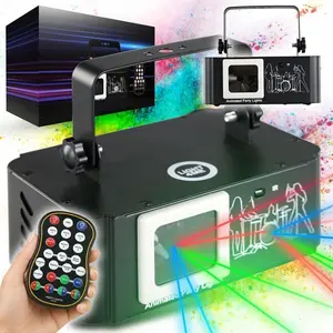 Light4Me Party Laser 1 Laser Projector Scanner Stage Effect Light