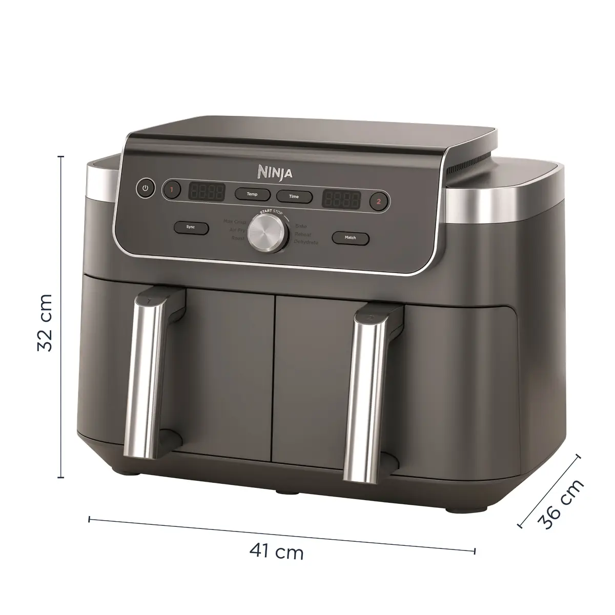 Ninja DualZone XL DZ901EU Hot Air Fryer Photo 4