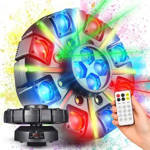 Light4Me Octos Moving Multi-Effect Lighting Fixture