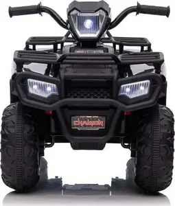 Lean Cars Quad JC915 Battery-Powered Ride-On Vehicle Black