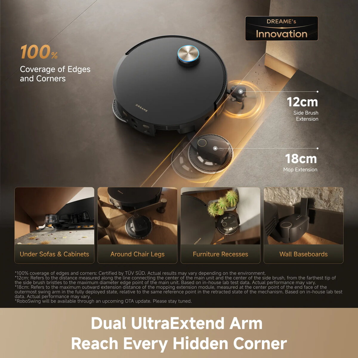 Робот-пылесос и мойщик Dreame X60 Pro Ultra Complete Photo 5