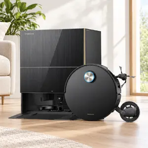 Dreame X60 Pro Ultra Complete viedais robotputekļusūcējs melnā krāsā
