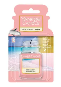 Yankee Home Ultimate Pink Sands Car Air Freshener Hanging Fragrance