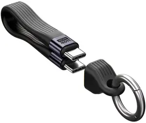 Mobile Origin CB17 USB-C piekariņa kabelis Melns 240W 40Gbps 8K