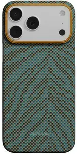 Pitaka Edge Case Breath of Veins Dive Green Smartphone Case for iPhone 17 Pro