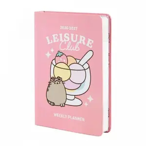 Pusheen Tropical Vacation 2026/2027 A6 Weekly Planner and Calendar