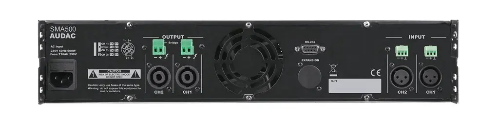 Audac SMA500 Audio Amplifier Photo 2