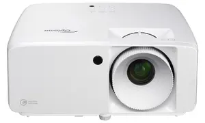Лазерный стандартнофокусный проектор Optoma ZH361 с яркостью 4000 ANSI люмен, разрешением Full HD 1080p, поддержкой 3D и динамиками, белого цвета