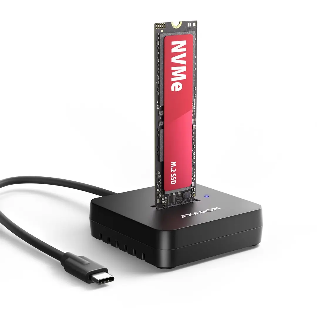 Dokstacija M.2 NVMe SSD diskam