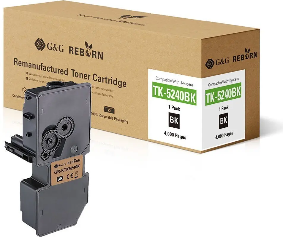 G&G Reborn toneru kasetne melna savietojama