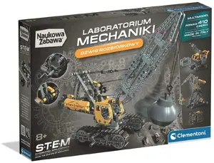 Clementoni Mechanics Laboratory Demolition Crane construction kit
